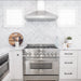 ZLINE 8KL3S Wall Mount Range Hood in Durasnow Stainless Steel - Topture