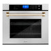 ZLINE Autograph Edition Stainless Steel Single Wall Oven - Topture