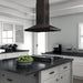 ZLINE BSGL2iN Island Range Hood in Black Stainless Steel - Topture