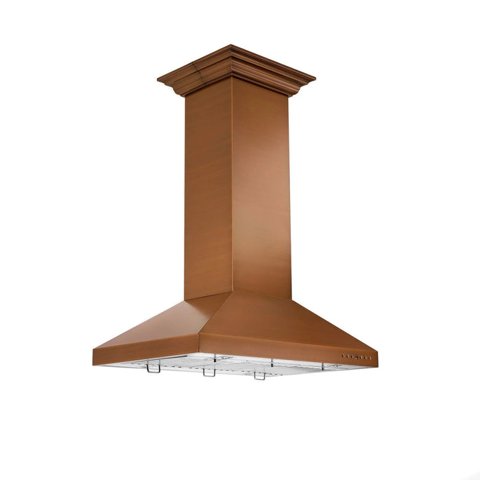 ZLINE Designer Series Island Mount Range Hood - Topture