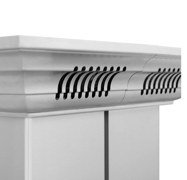 ZLINE GL9i Island Mount Range Hood in Stainless Steel - Topture