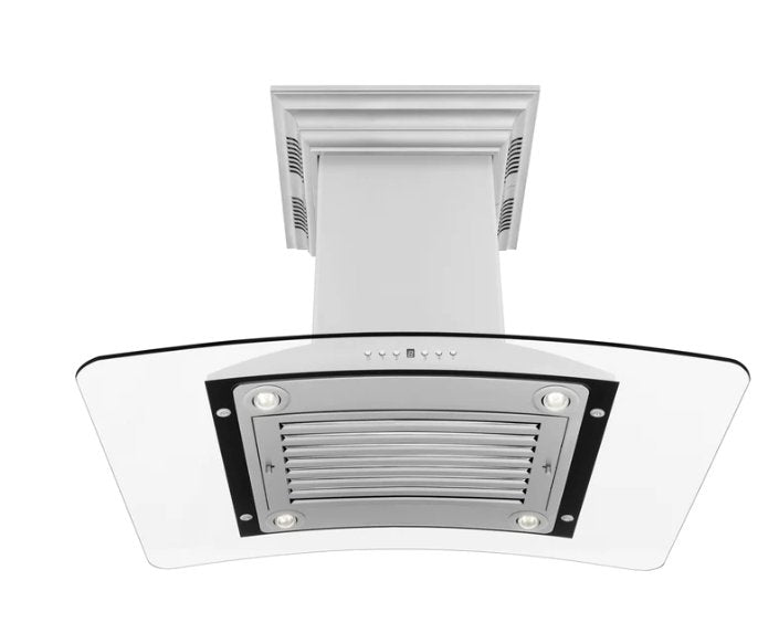 ZLINE GL9i Island Mount Range Hood in Stainless Steel - Topture