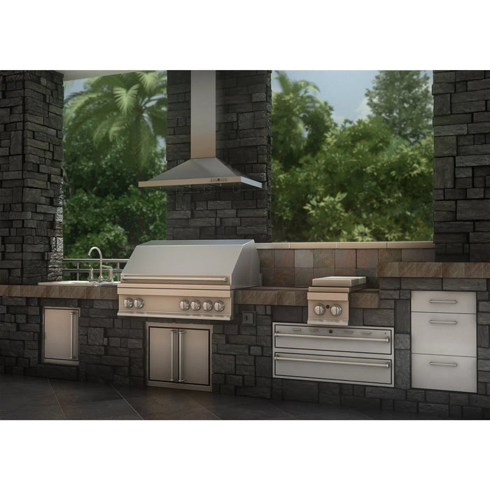 ZLINE KB Outdoor Wall Range Hood - Topture