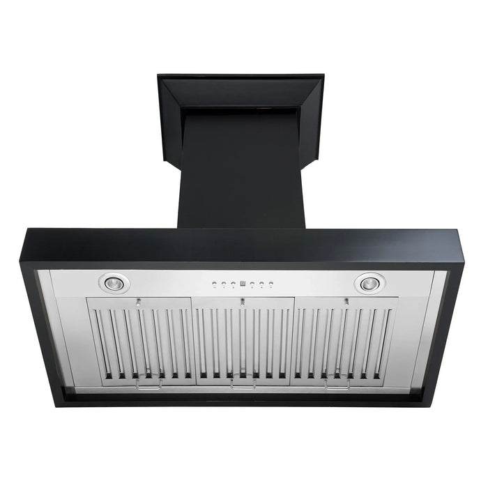 ZLINE KBCC Wooden Wall Mount Range Hood - Topture