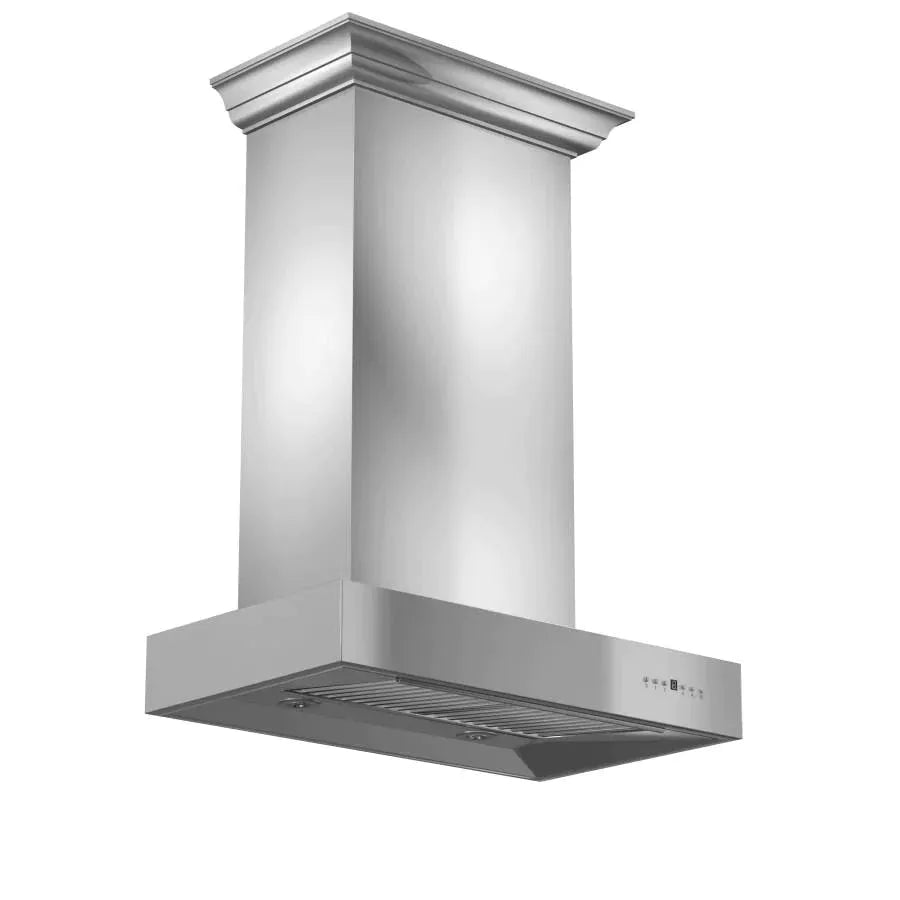 ZLINE KECOM Professional Wall Mont Range Hood with Crown Moulding - Topture