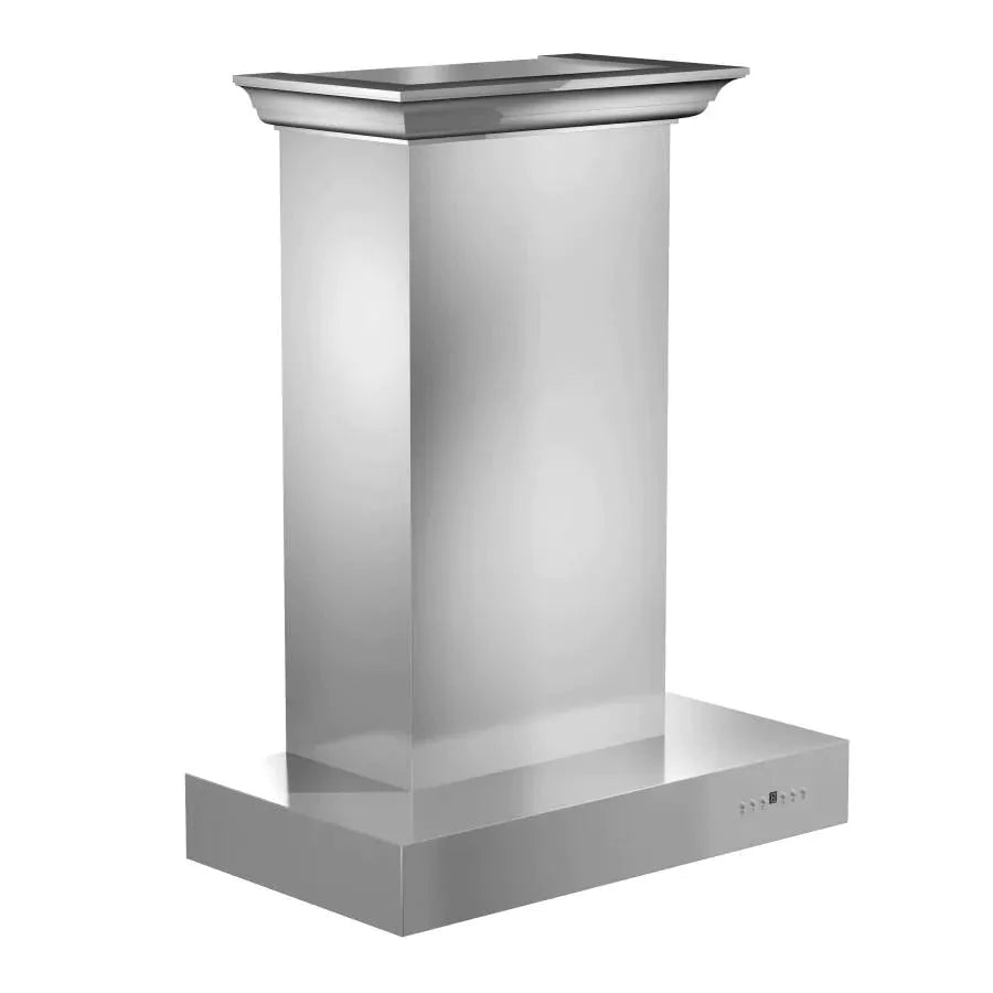 ZLINE KECOM Professional Wall Mont Range Hood with Crown Moulding - Topture