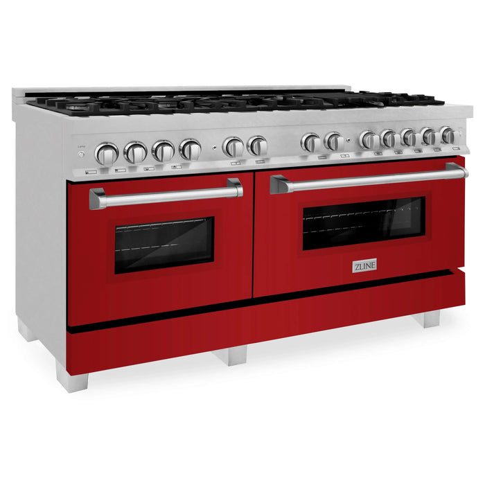 ZLINE Professional Dual Fuel Range in Durasnow Stainless Steel - Topture