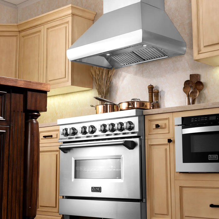 ZLINE Professional Wall Mount Range Hood - Topture